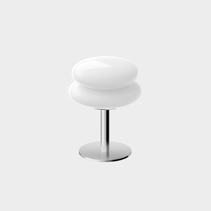 Ilkwang Lighting SNOWMAN22 table stand, white